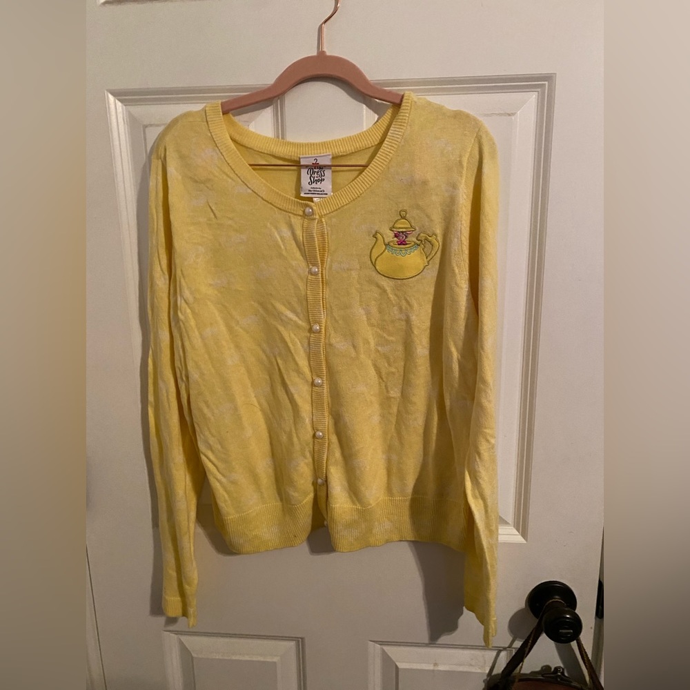 Disney’s Dress Shop Alice Dormouse Cardigan NWT!